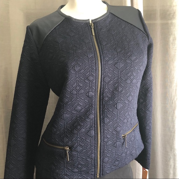 Ruby Rd. Zipper Blazer - Picture 3 of 7